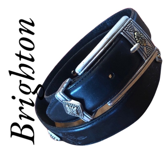 Brighton Sz Med Faux Croc belt - Picture 1 of 9